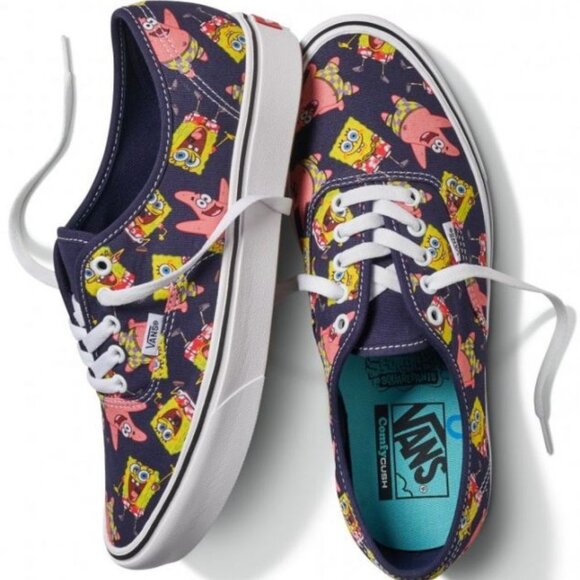 Vans X SpongeBob ComfyCush Authentic AlohaBob Sneakers